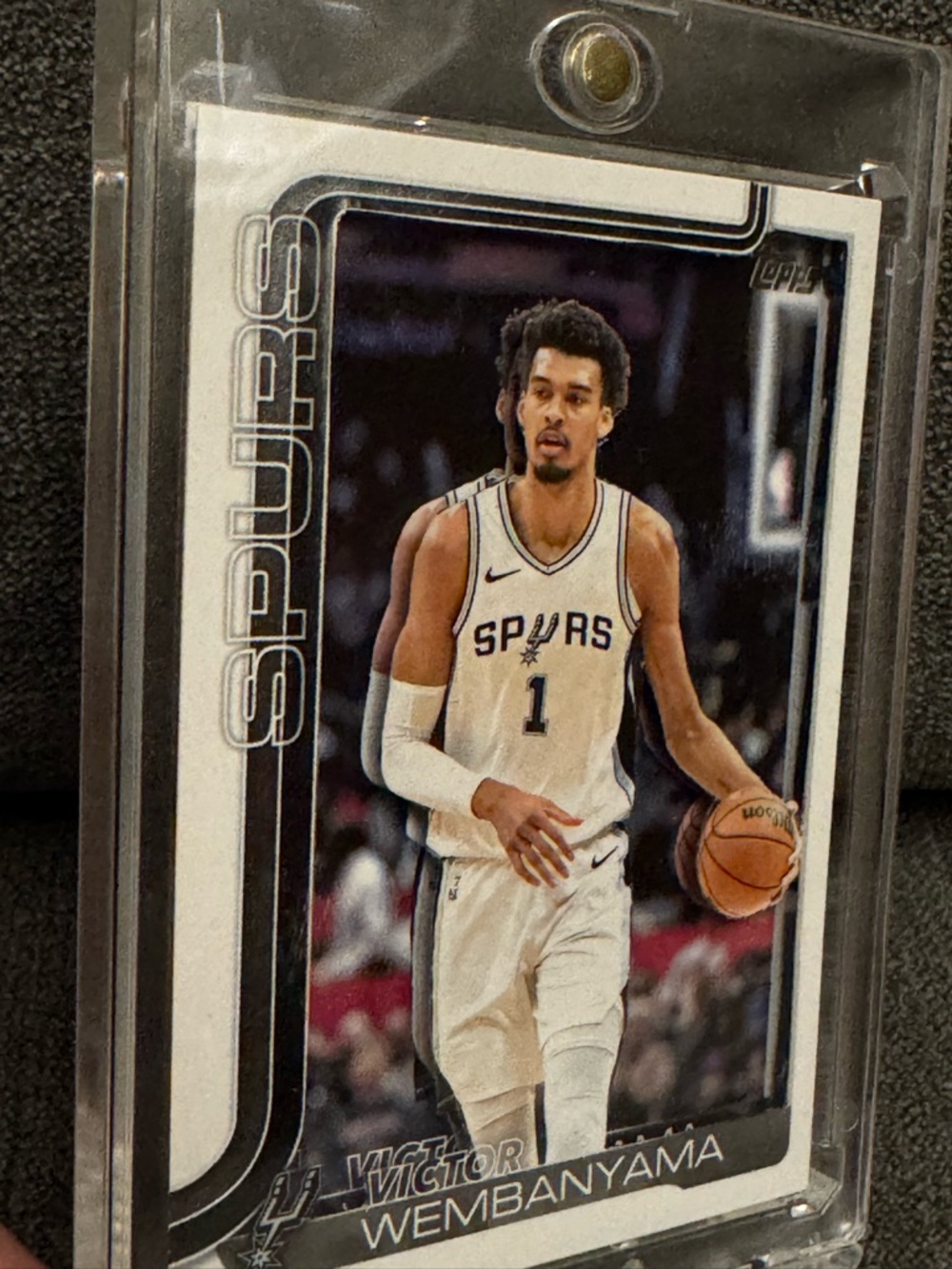 Custom 3D Floater - Topps Flagship Victor Wembanyama card San Antonio Spurs